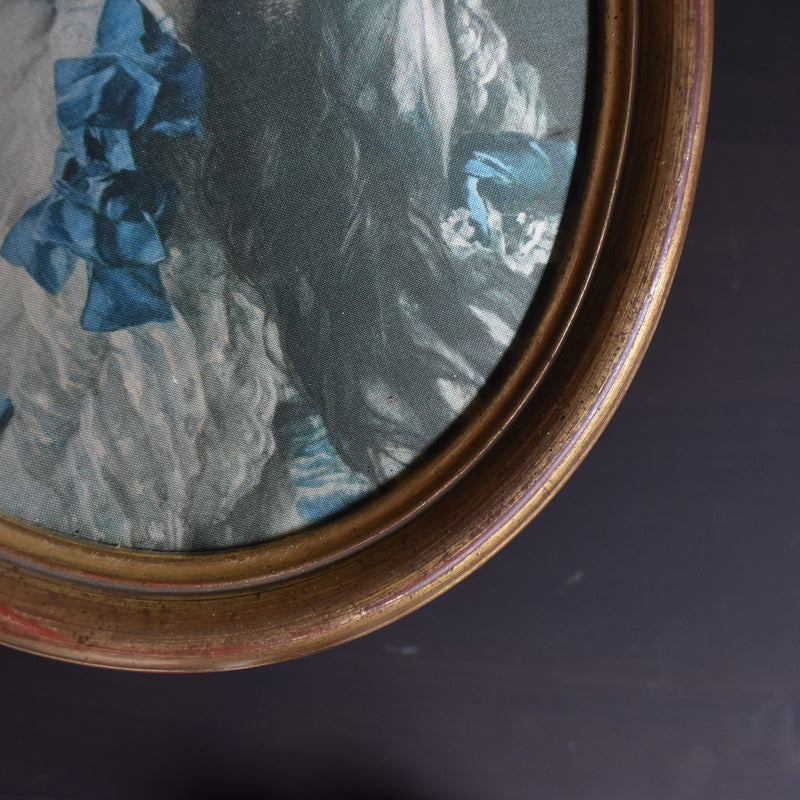 Vintage Oval Frame 28.5cm x 22.5cm