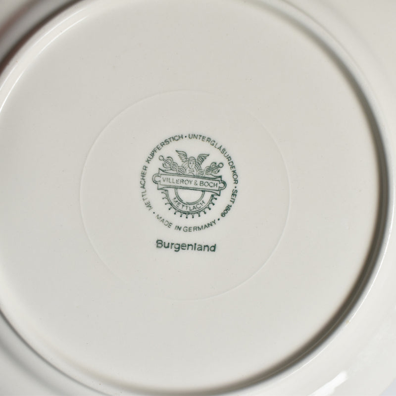 Vintage Dessert Plate Villeroy & Boch Burgenland C