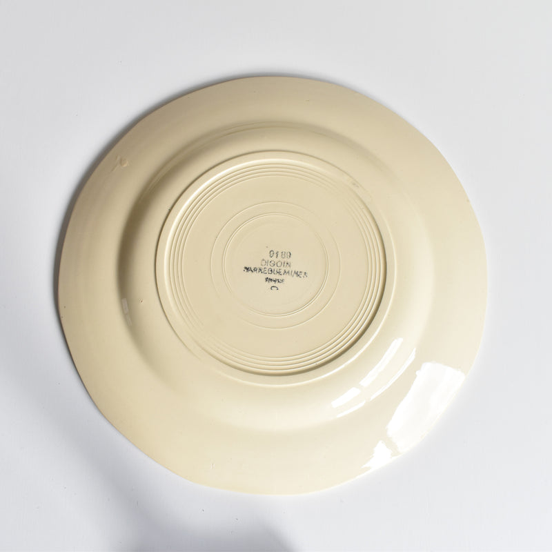 Vintage Plate, Digoin & Sarreguemines 9189 A