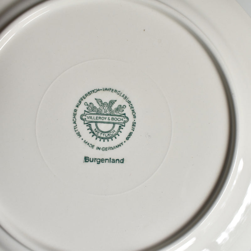 Vintage Dessert Plate Villeroy & Boch Burgenland D