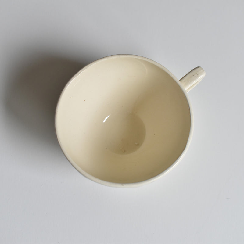 Vintage Coffee Cup and Saucer, Digoin & Sarreguemines Iris 9225 C