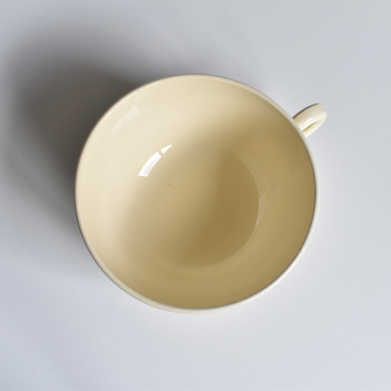 Vintage Chocolate Cup Sarreguemines Moissons Dorées A