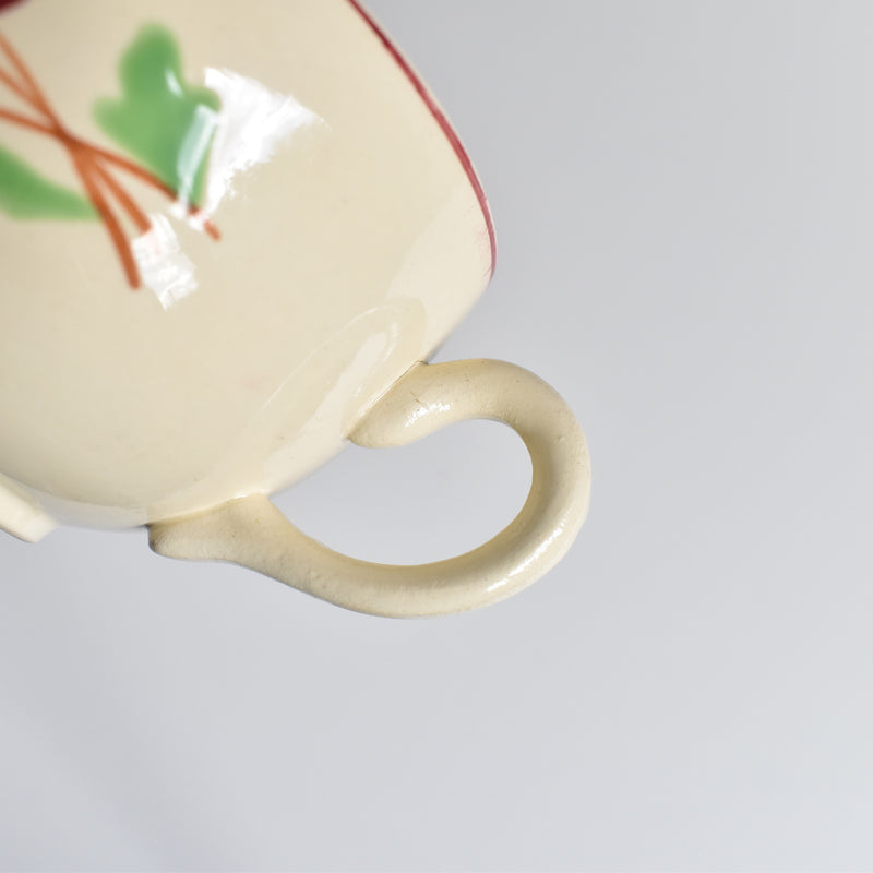 Vintage Chocolate Cup Sarreguemines Moissons Dorées A