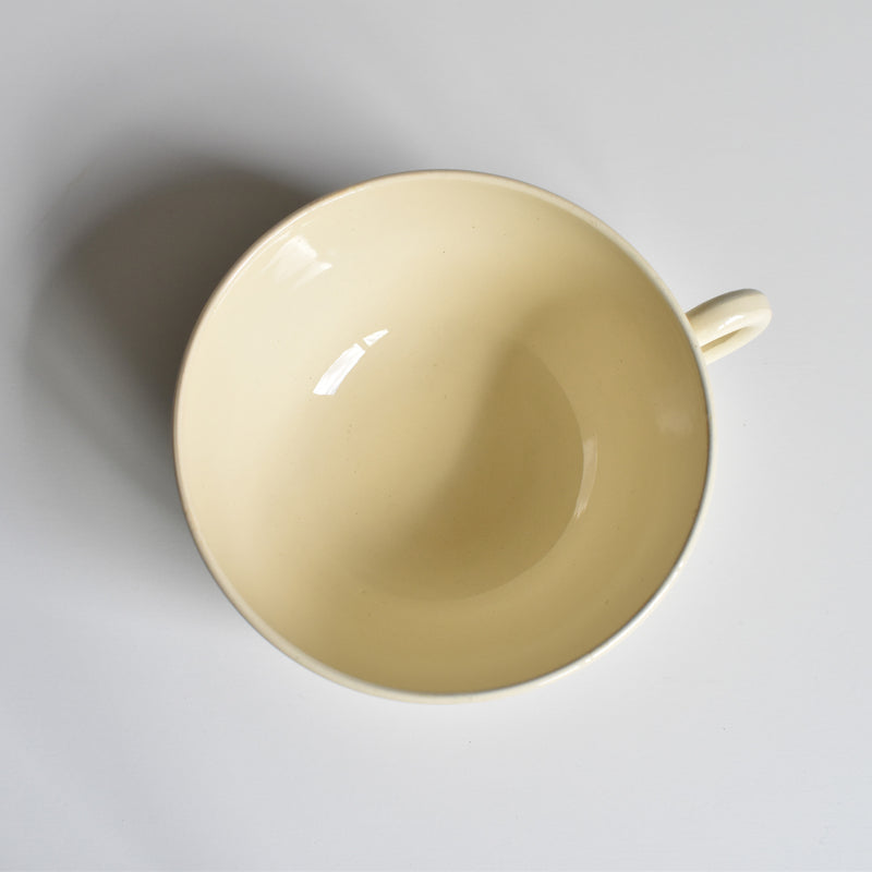 Vintage Chocolate Cup Sarreguemines Moissons Dorées B
