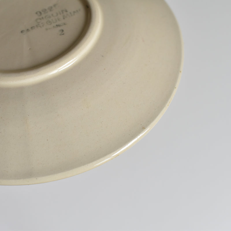 Vintage Coffee Cup and Saucer Digoin & Sarreguemines Iris 9225 D