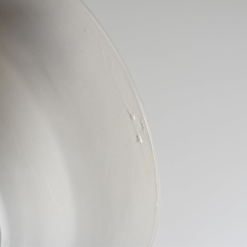 Vintage Deep Plate Moulin des Loups Jaune D