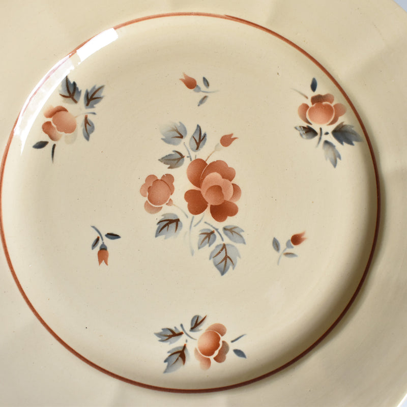 Vintage Plate Digoin & Sarreguemines 9189 C