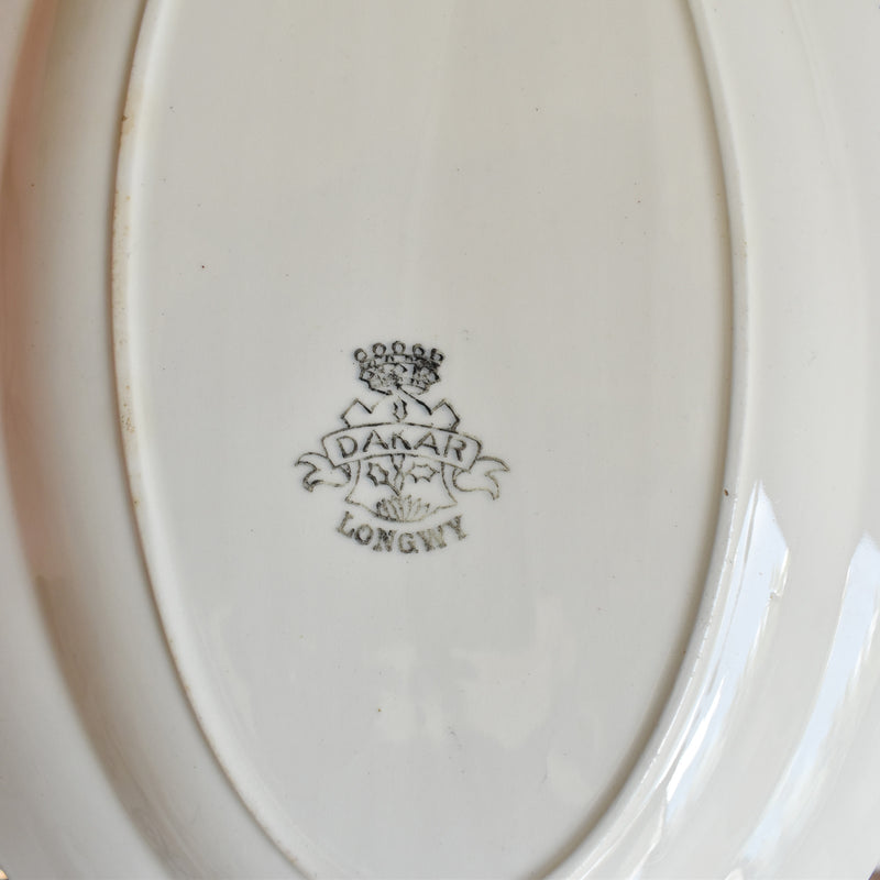 Vintage Oval Platter 32cm Ronwi Dakar