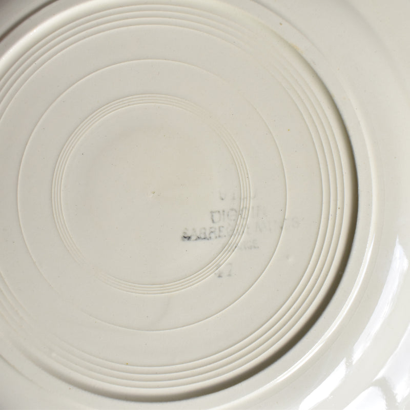 Vintage Plate Digoin & Sarreguemines 9189 D