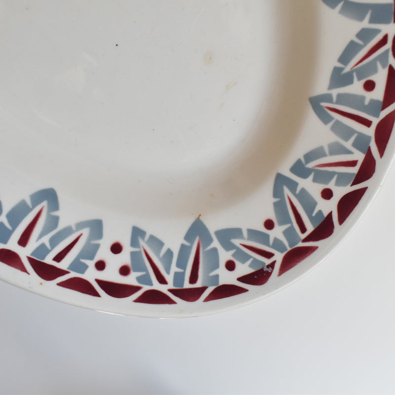 Vintage Oval Platter 32cm Ronwi Dakar