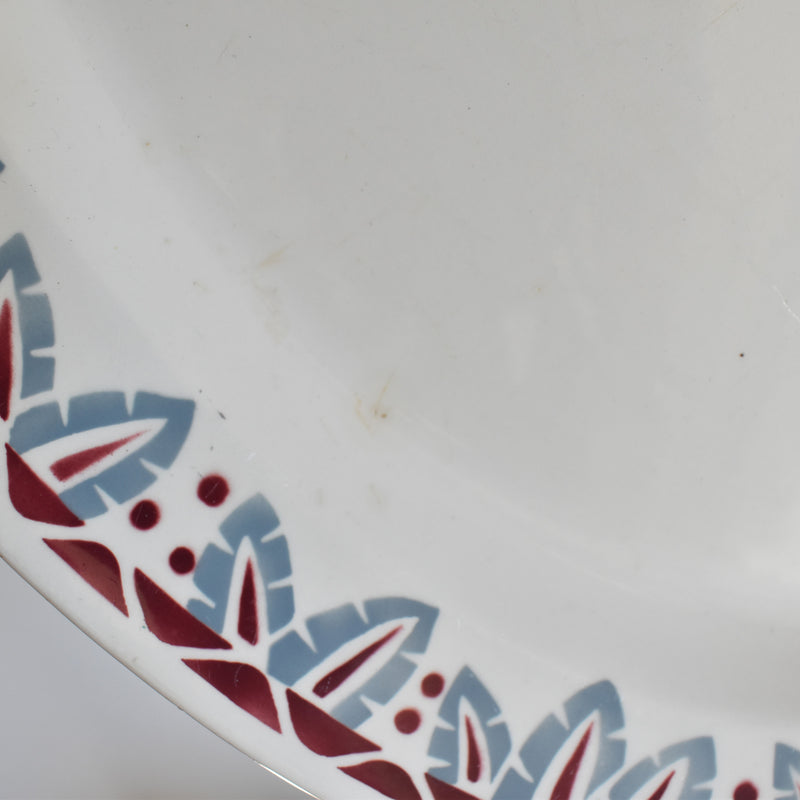 Vintage Oval Platter 32cm Ronwi Dakar