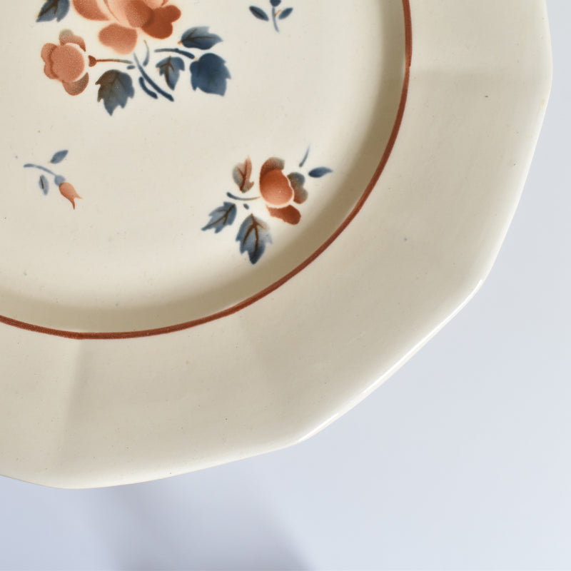 Vintage Plate Digoin & Sarreguemines 9189 D