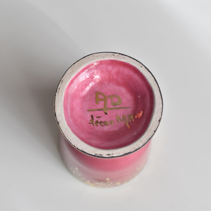 ヴィンテージスモールタンブラー ア.ドラサンヴァル ピンク