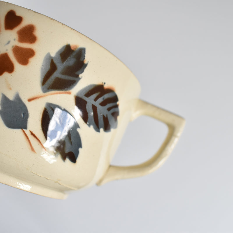 Vintage chocolate cup, Digoin & Sarreguemines 9198 A
