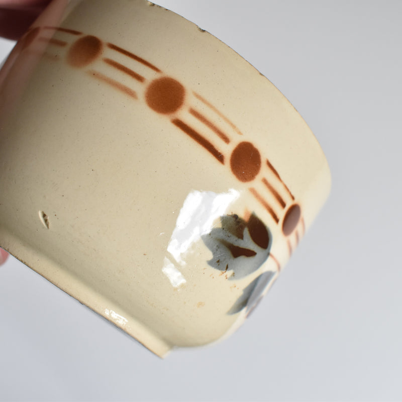 Vintage chocolate cup, Digoin & Sarreguemines 9198 A
