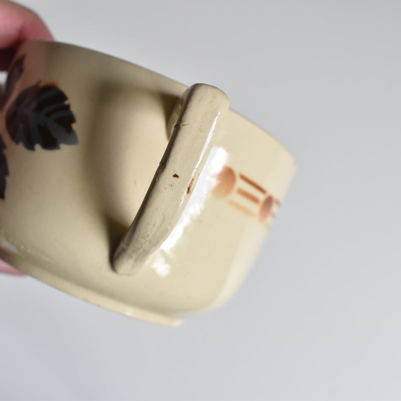 Vintage chocolate cup, Digoin & Sarreguemines 9198 A