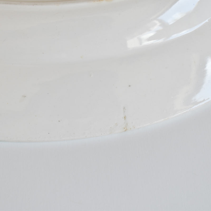 Vintage Oval Platter 37cm Longwy Dakar