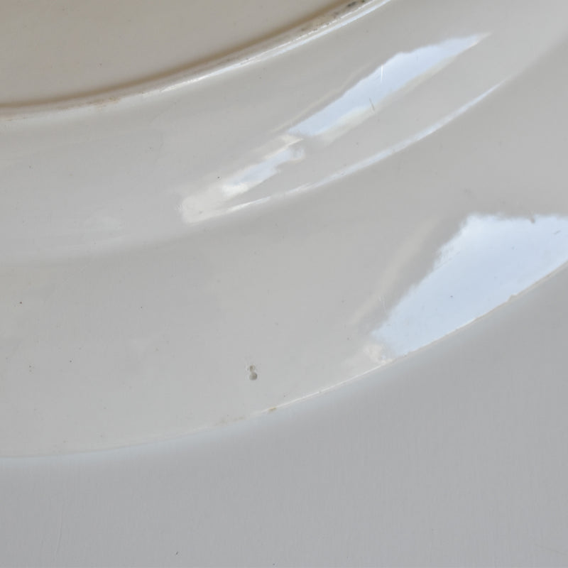 Vintage Oval Platter 37cm Longwy Dakar