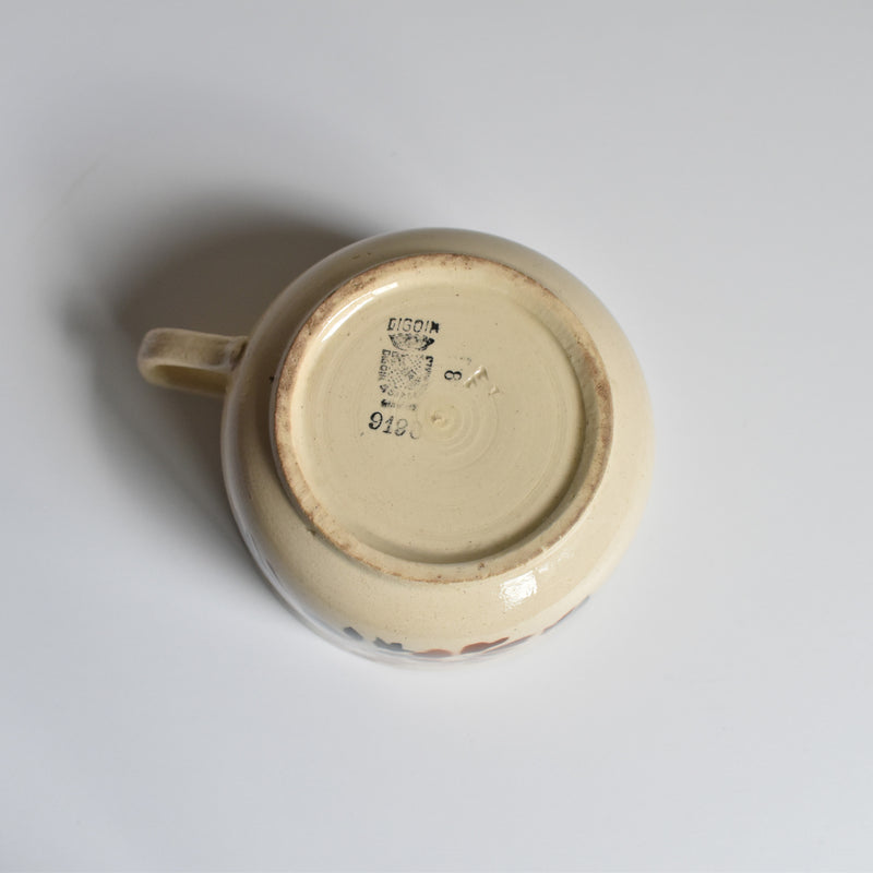 Vintage Chocolate Cup Digoin & Sarreguemines 9198 B