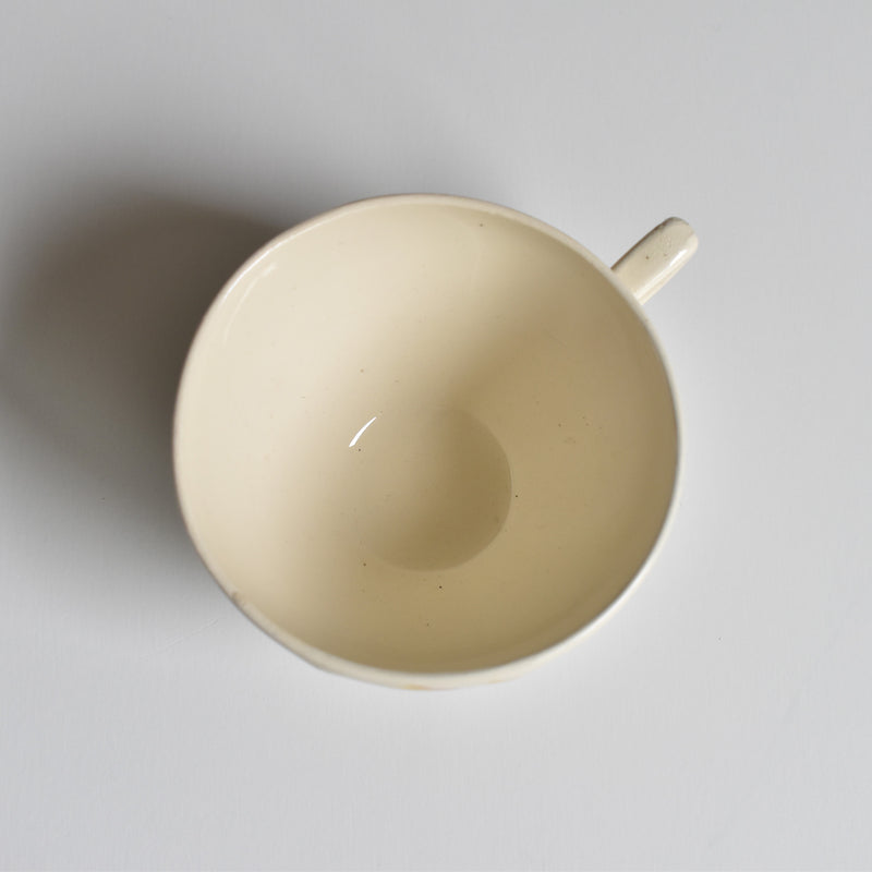 Vintage Coffee Cup and Saucer, Digoin & Sarreguemines Iris 9225 E