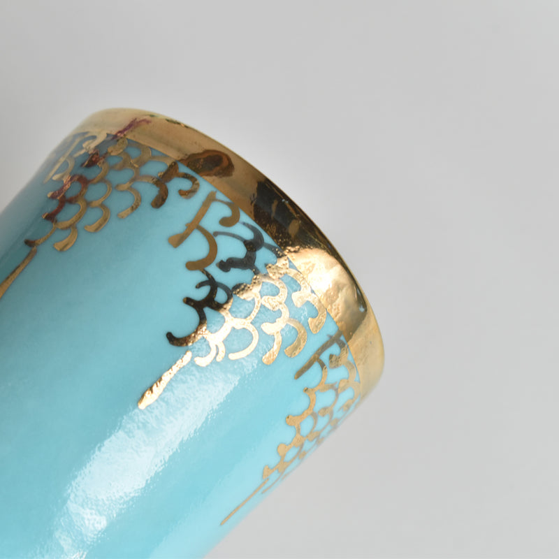 ヴィンテージスモールタンブラー ア.ドラサンヴァル ブルー