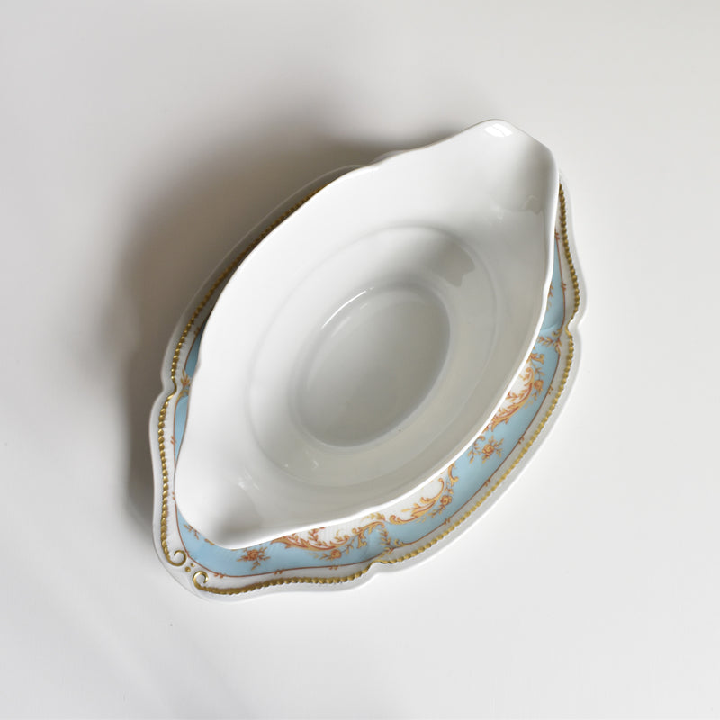 Vintage Sauce Boat Limoges GDA Chaux de Fonds
