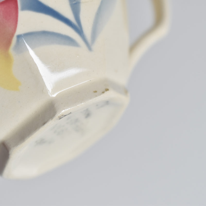 Vintage Coffee Cup and Saucer, Digoin & Sarreguemines Iris 9225 E
