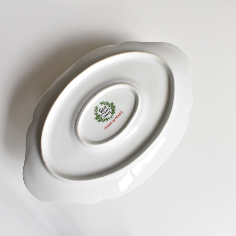 Vintage Sauce Boat Limoges GDA Chaux de Fonds