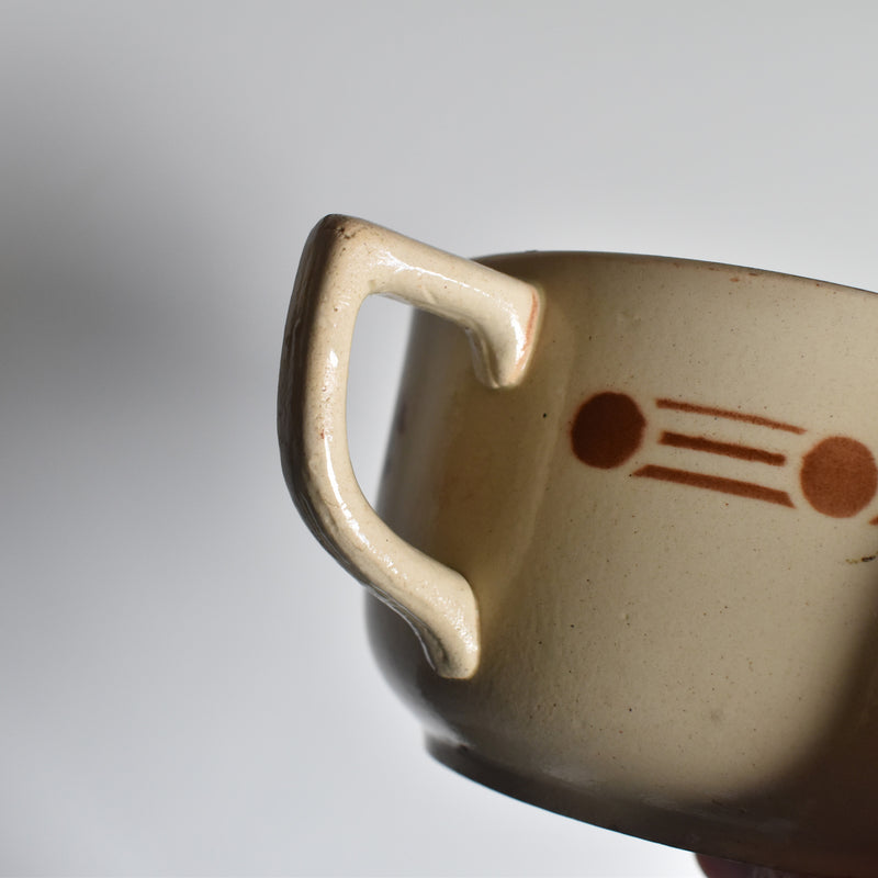 Vintage Chocolate Cup Digoin & Sarreguemines 9198 B