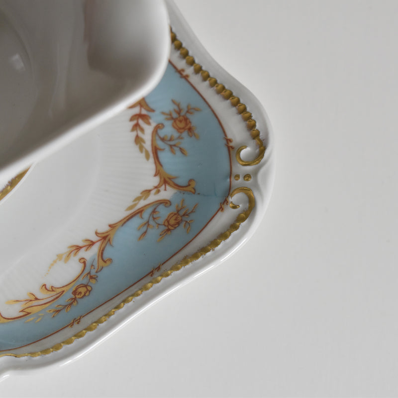 Vintage Sauce Boat Limoges GDA Chaux de Fonds