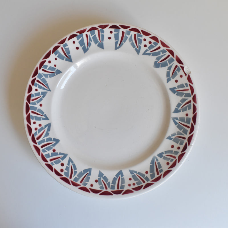Vintage footed plate Ron Wi Dakar