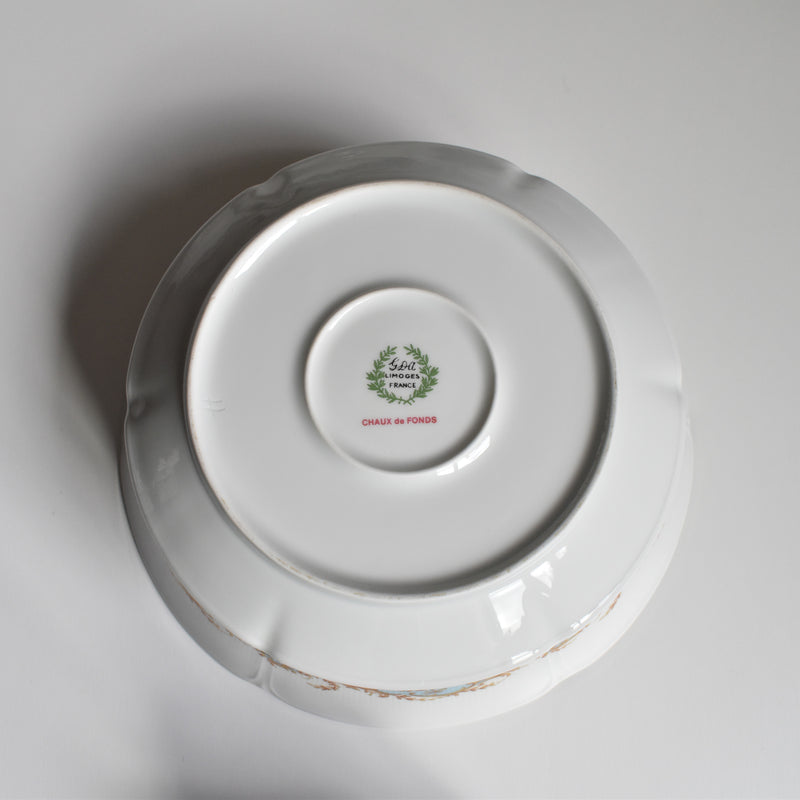 Vintage Salad Bowl Limoges GDA Chaux de Fonds
