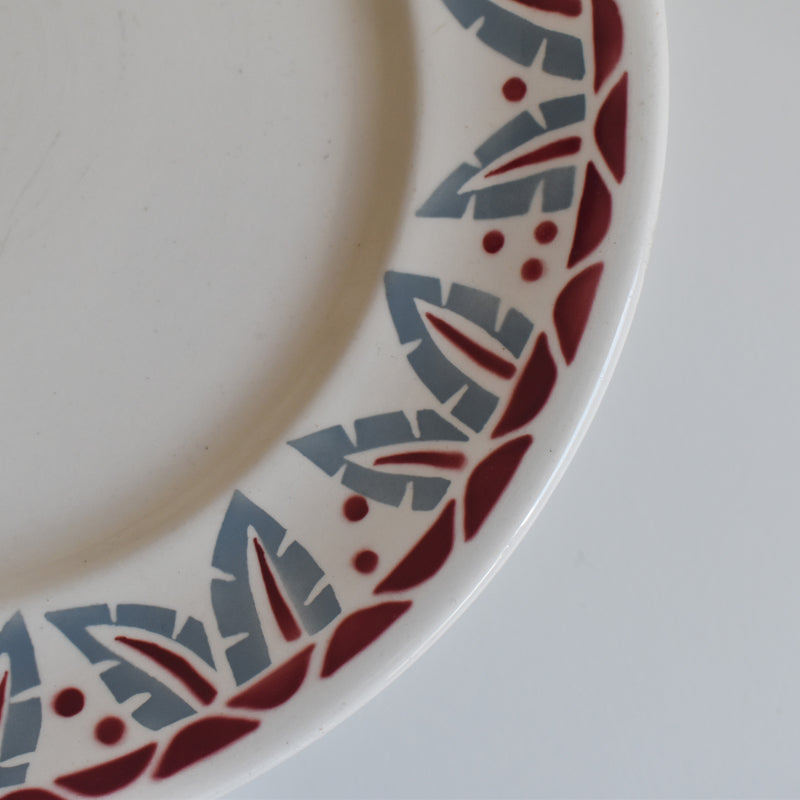 Vintage footed plate Ron Wi Dakar