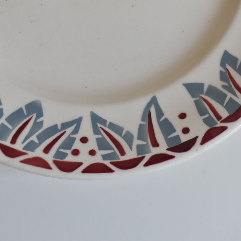 Vintage footed plate Ron Wi Dakar