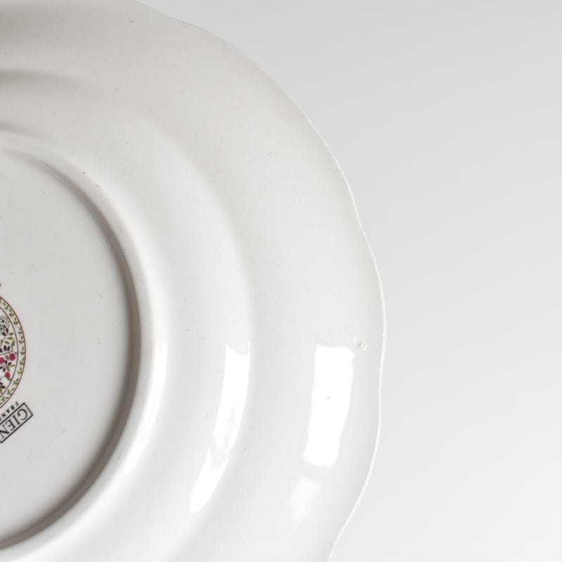 Vintage Dessert Plate Gien Les tartes "Tarte aux Myrtilles"