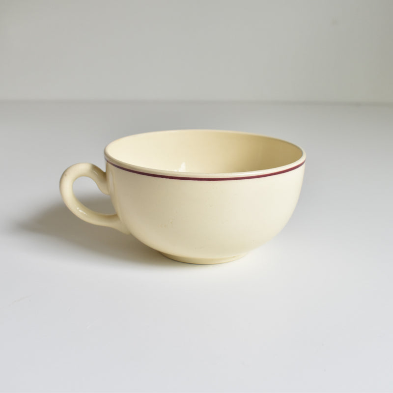 Vintage Chocolate Cup Sarreguemines Moissons Dorées B