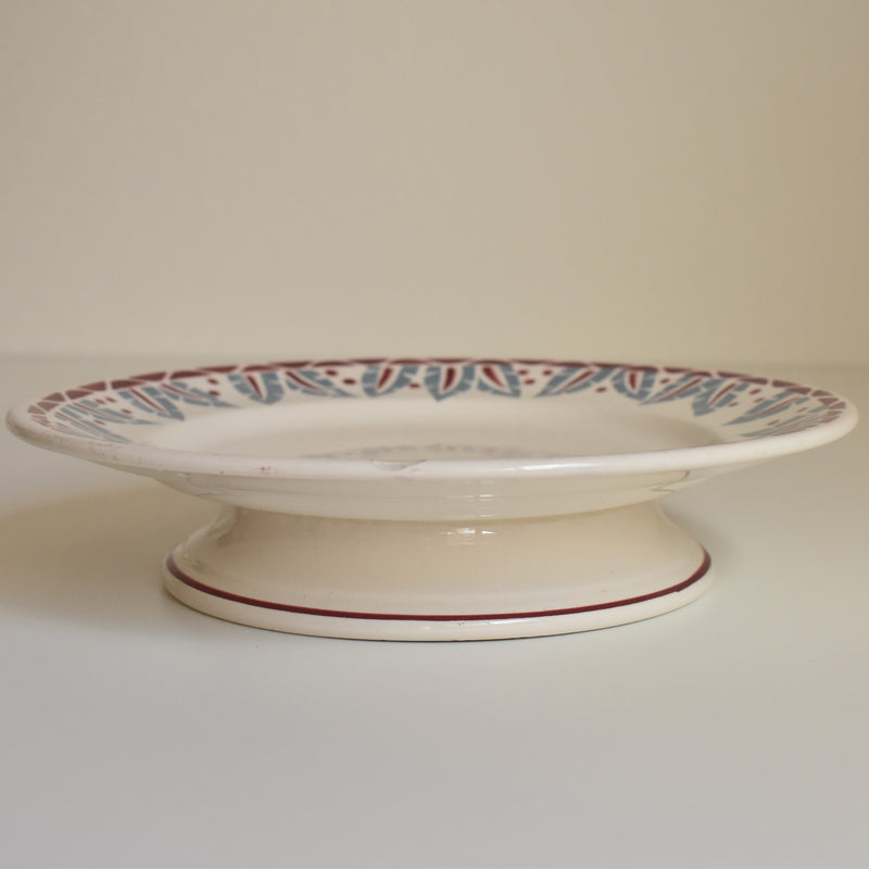 Vintage footed plate Ron Wi Dakar