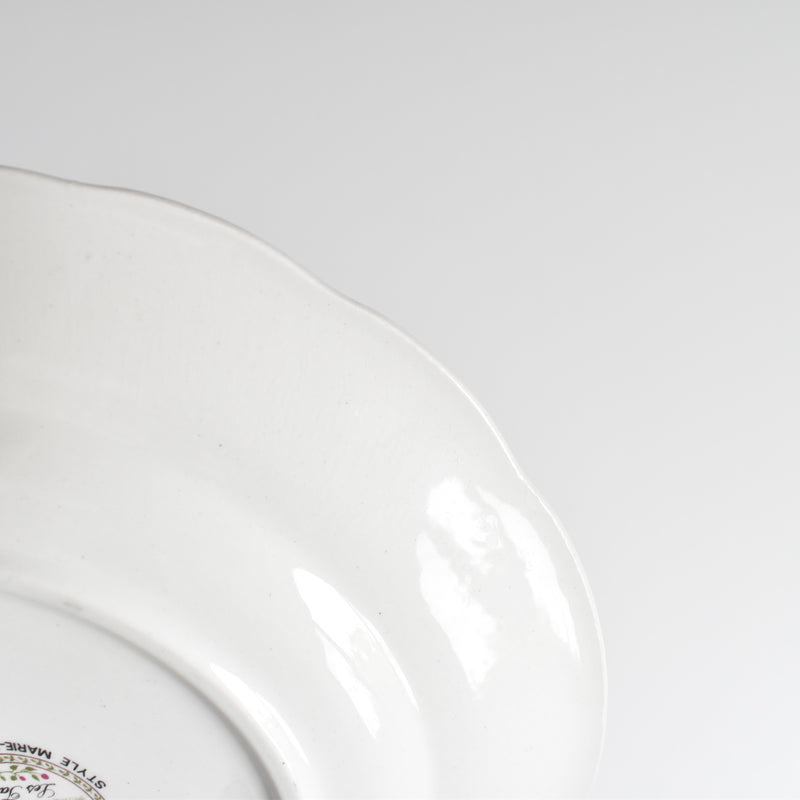 Vintage Dessert Plate Gien Les tartes "Tarte aux Myrtilles"