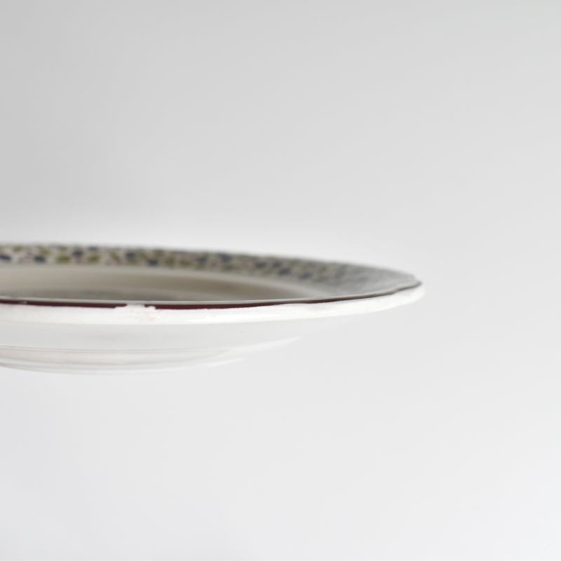Vintage Dessert Plate Gien Les tartes "Tarte aux Myrtilles"
