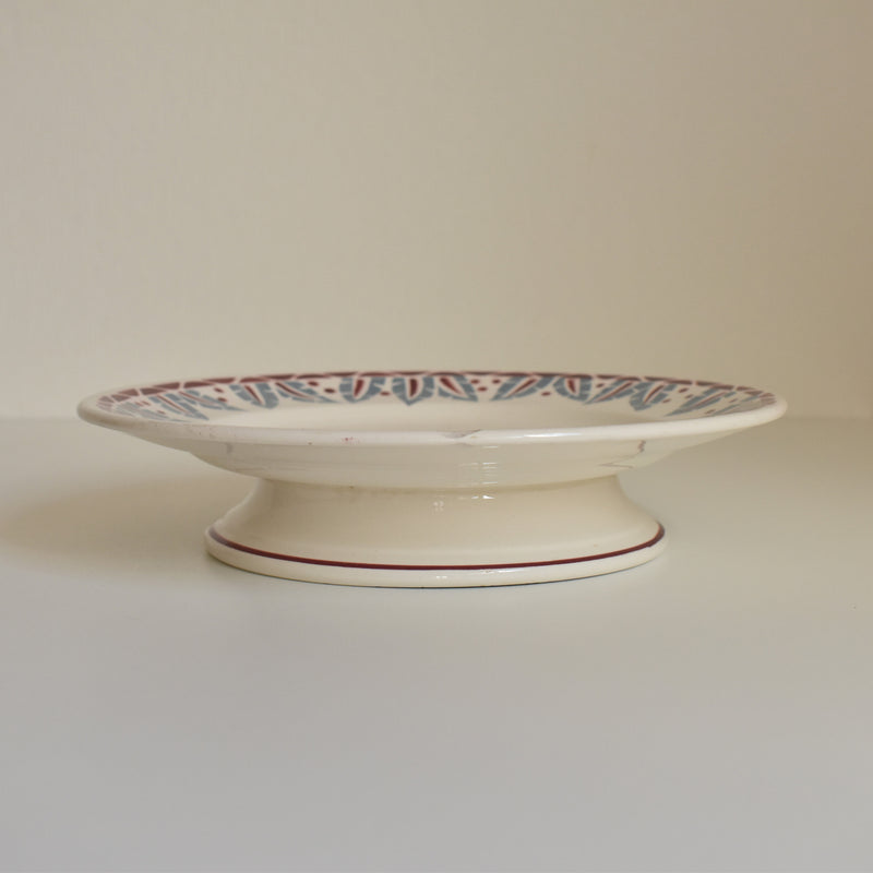 Vintage footed plate Ron Wi Dakar