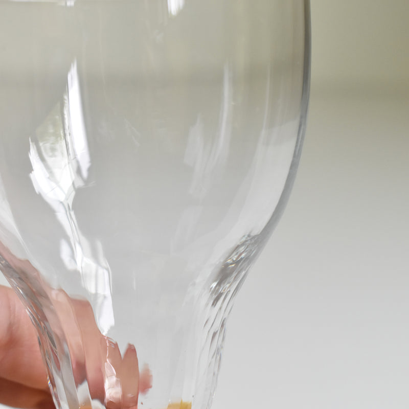 Antique Crystal Water Glass