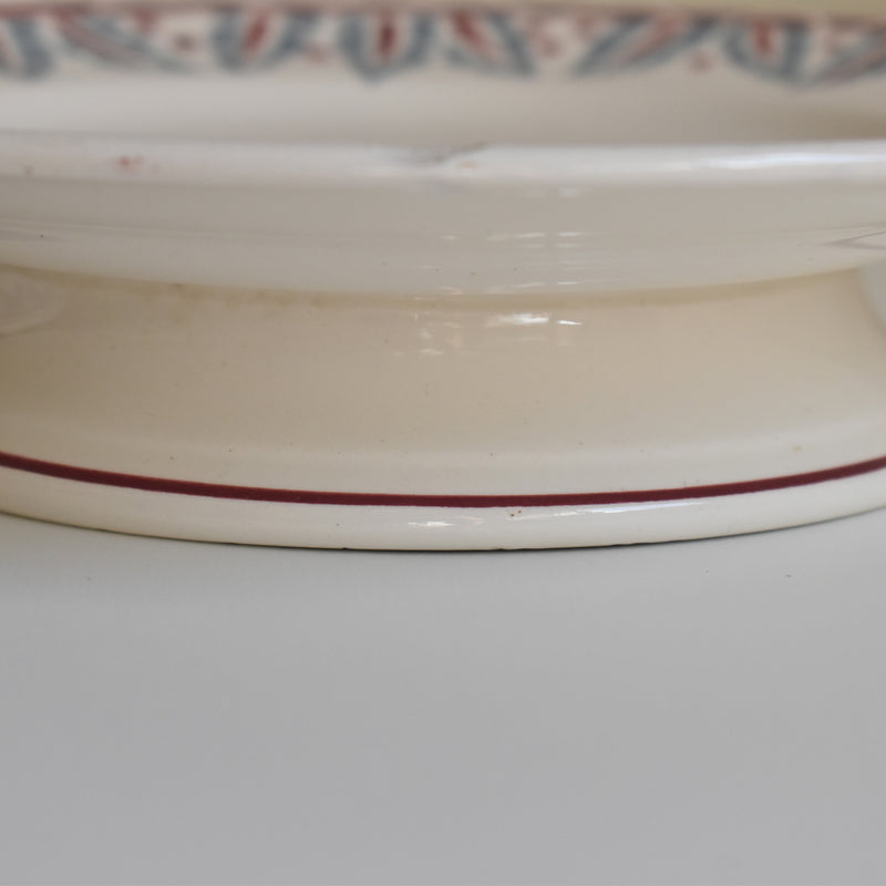 Vintage footed plate Ron Wi Dakar