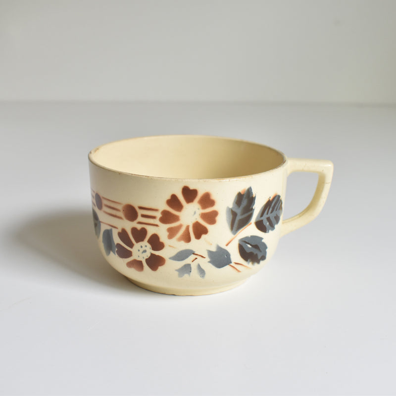 Vintage chocolate cup, Digoin & Sarreguemines 9198 A