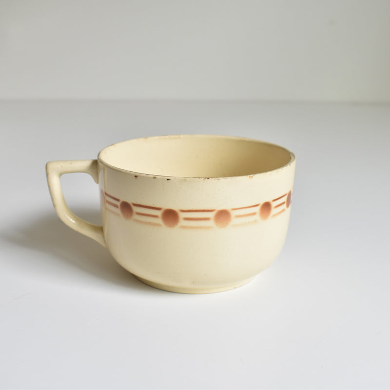 Vintage chocolate cup, Digoin & Sarreguemines 9198 A