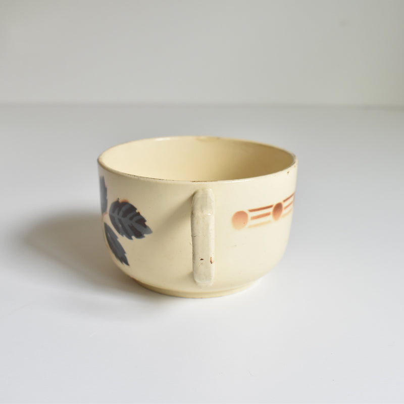 Vintage chocolate cup, Digoin & Sarreguemines 9198 A