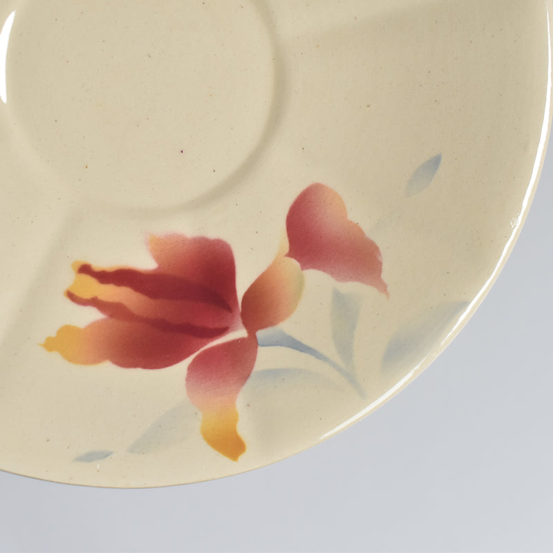 Vintage saucer Digoin & Sarreguemines Iris 9225
