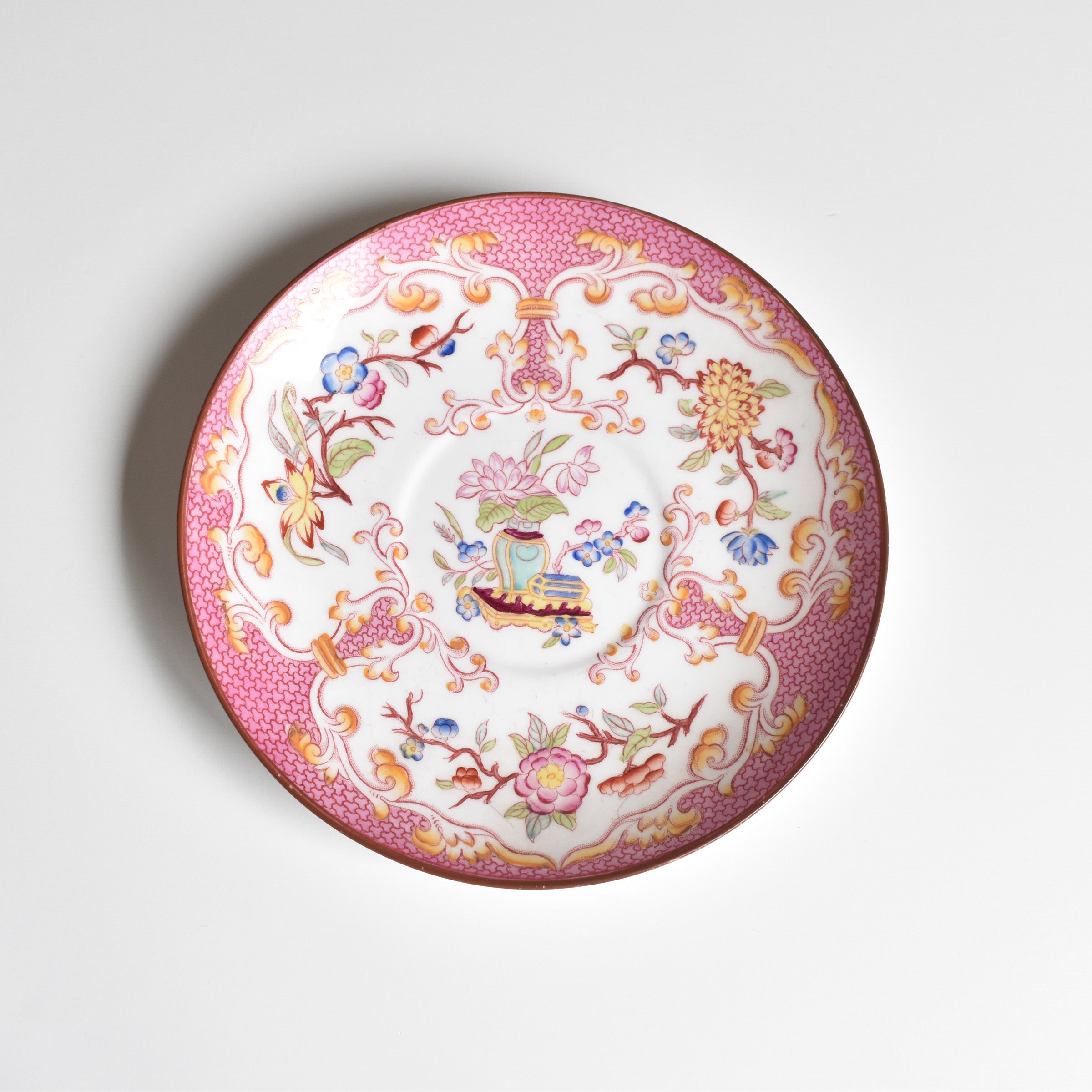アンティークカップ＆ソーサー サルグミンヌ Minton 235 (Grand Depots
