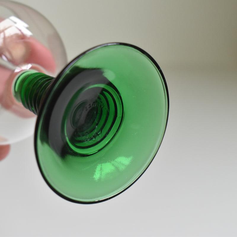 Vintage Alsace Wine Glass Arc Raisin