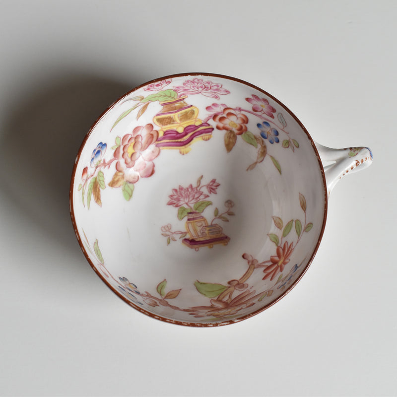 Antique Cup & Saucer Sarreguemines Minton 235 (Grand Depots) A