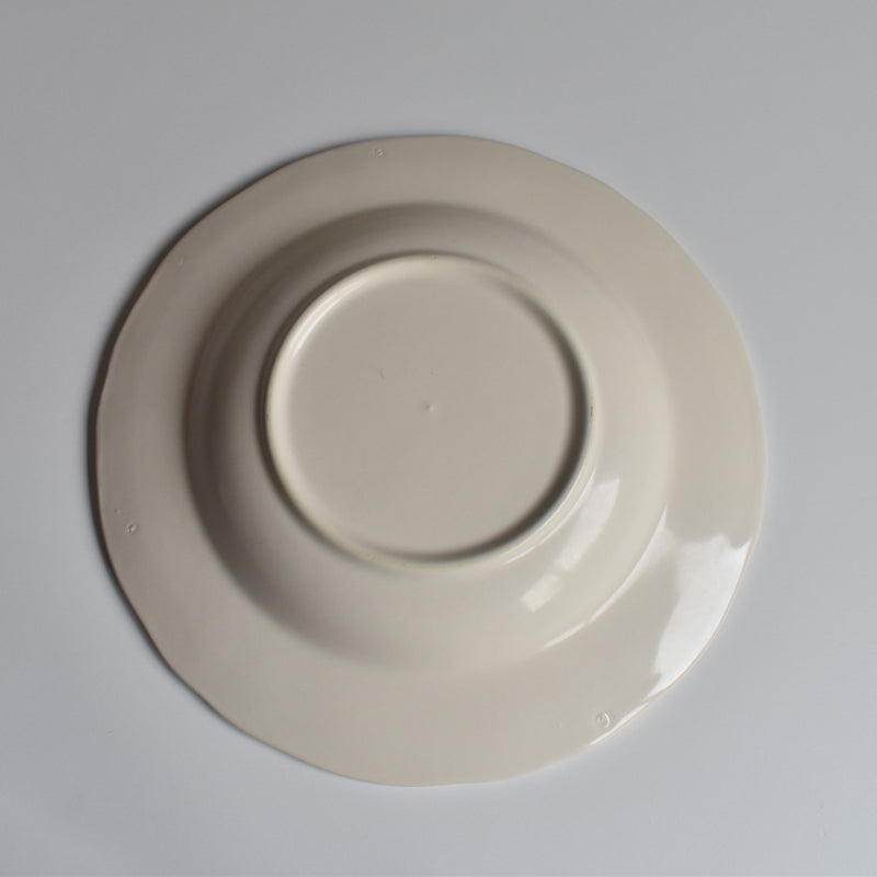 Vintage Deep Dish, Scalloped Rim D